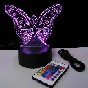 3D NIGHT LIGHT BUTTERFLY