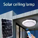CANMEI SOLAR LED OYSTER CEILING LIGHT 22W 4.5Ah 10'S