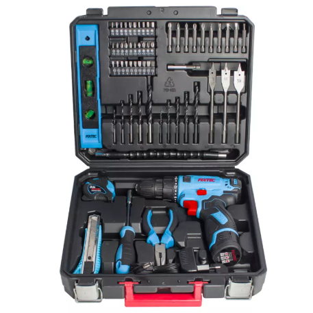 FIXTEC 12V CORDLESS DRILL KIT FCD1207K60