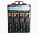 FIXTEC 4P RATCHET TIE DOWN 25MMX5M FHRT25054