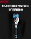 FIXTEC ADJUSTABLE WRENCH 10" FHAW7010 6'S