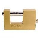 FIXTEC BRASS BLOCK PADLOCK 60MM FLK6003