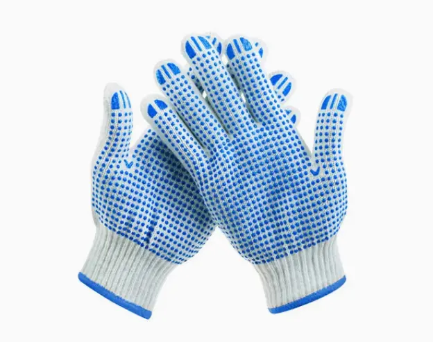 FIXTEC KNITTED PVC DOTS GLOVES 10" FPCG0750 240'S