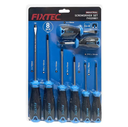 FIXTEC SCREWDRIVER SET 8P FHSD0801 36'S