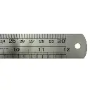 FIXTEC STAINLESS STEEL RULER 12" FHSSR300 10'S