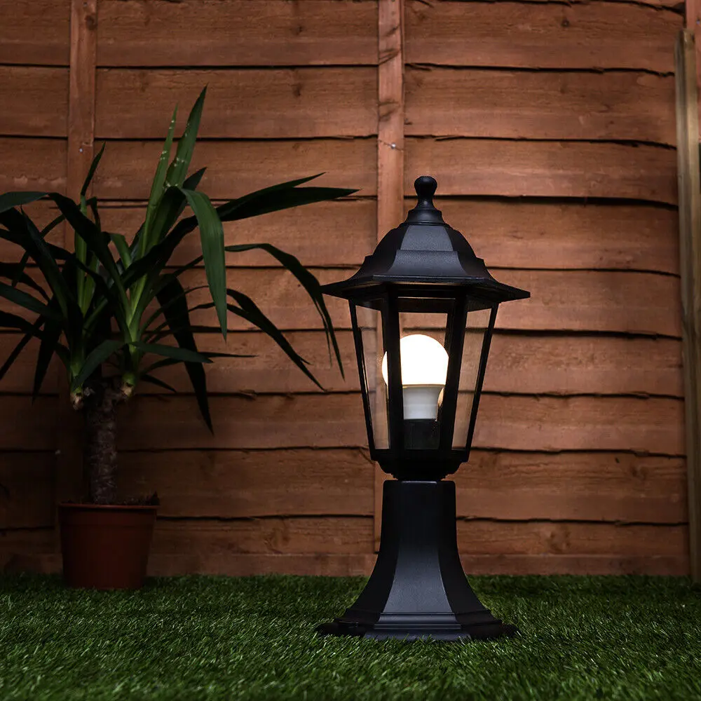 GIE LIGHT PALACE LAMP 60W E27 BLK G11852 2028 12's