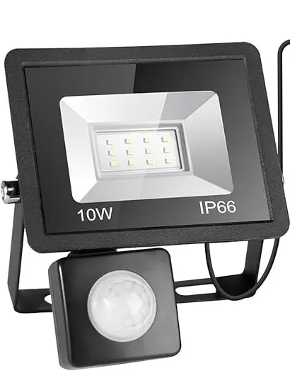 LED FLOODLIGHT W/D SENSOR 10W