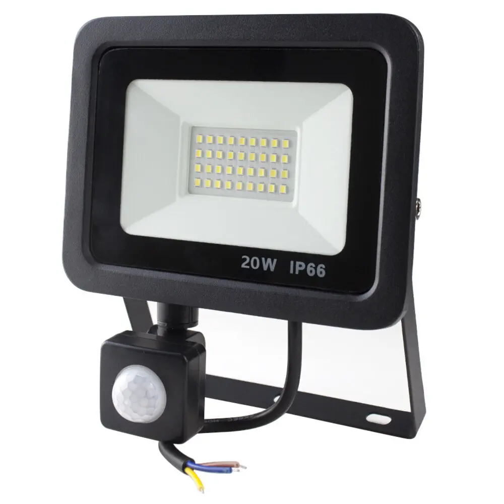 LED FLOODLIGHT W/D SENSOR 20W