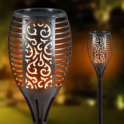 CANMEI 12W SOLAR GARDEN LIGHT 2000K