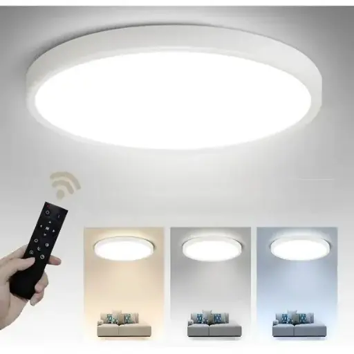 CANMEI 24W ULTRA THIN LED CEILING LAMP-RND WHT
