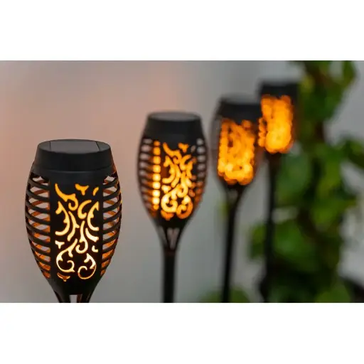 CANMEI 8W SOLAR GARDEN LIGHT RGB