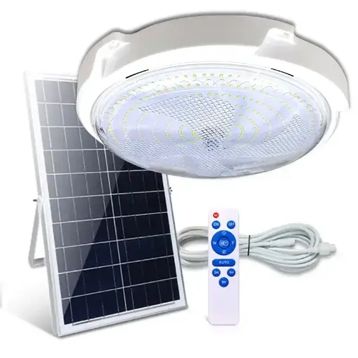 CANMEI SOLAR LED OYSTER CEILING LIGHT 40W 10Ah 10'S