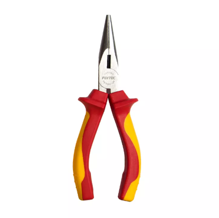 [FHLNP206] FIXTEC INSULATED LONG NOSE PLIER 6" FHLNP206