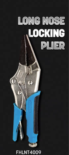 [FHLNT4009] FIXTEC LONG NOSE LOCKING PLIER 9" FHLNT4009