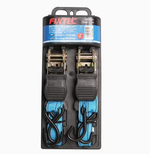 [FHRT25052] FIXTEC RATCHET TIE DOWN 25MMX5M FHRT25052 10'S