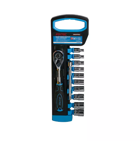 [FHST0612] FIXTEC SOCKET TOOL SET 12P FHST0612 40'S
