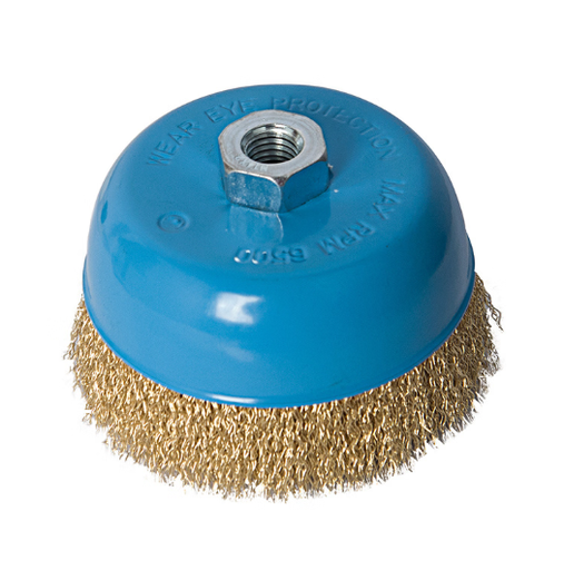 [FWB14125B] FIXTEC WIRE CUP BRUSH WITH NUT 125MM 5" FWB14125B 24'S