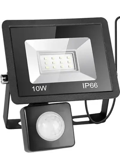 LED FLOODLIGHT W/D SENSOR 10W